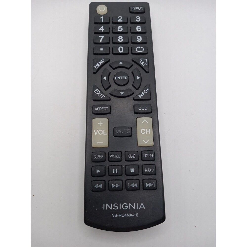 Replacement Remote Insignia TV NS-RC4NA-16 Universal Control NS-50D420NA16
